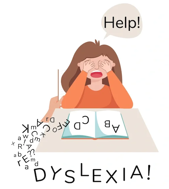 Dyslexia illustration